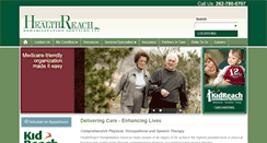 Desktop Screenshot of healthreachrehab.com